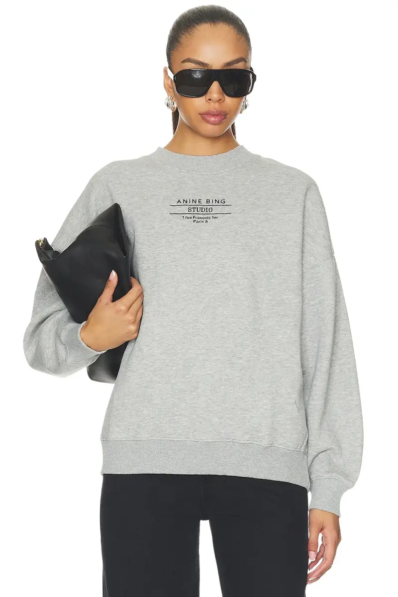 Anine Bing Miles Sweatshirt Studio