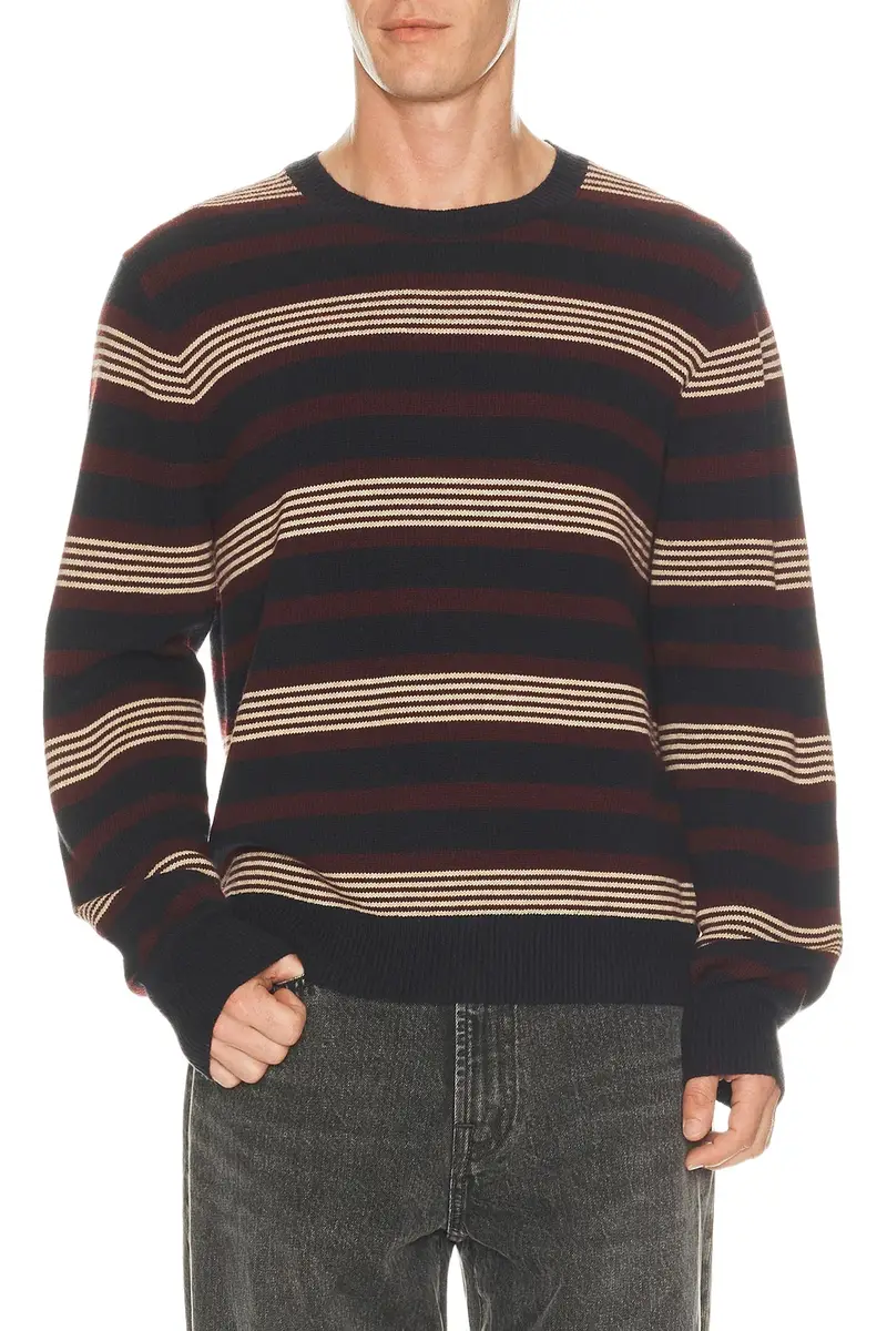 Frances Stripe Crewneck Sweater