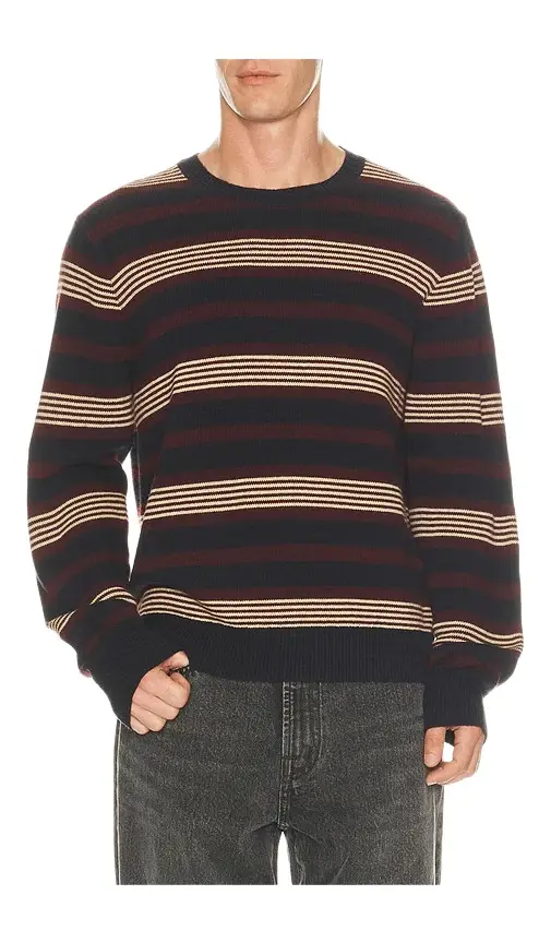 Madewell Frances Stripe Crewneck Sweater