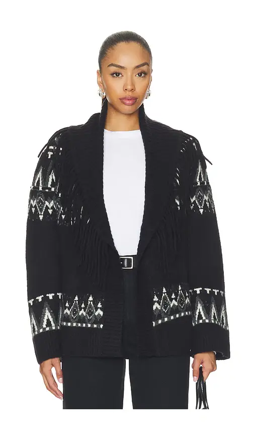 Simkhai Anaise Fairisle Cardigan | Thumbnail 2 Simkhai Anaise Fairisle Cardigan | Thumbnail 2