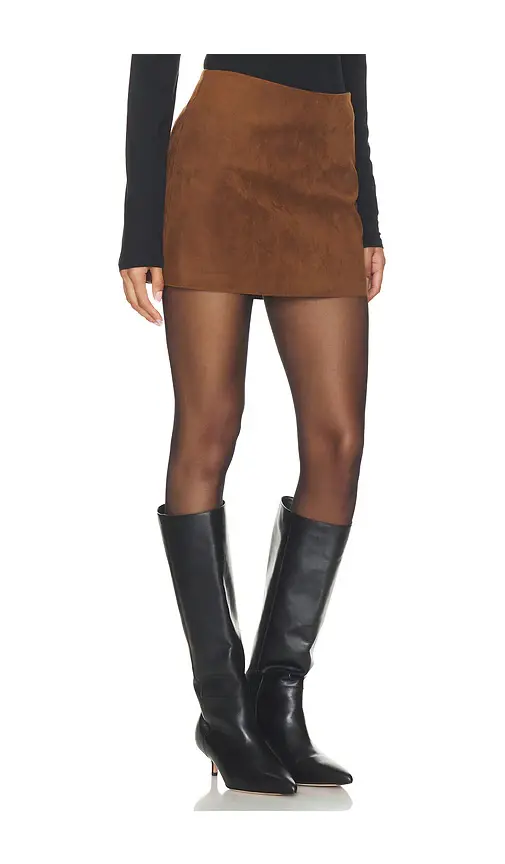 Joe's Jeans The Faux Suede Mini Skirt | Thumbnail 2 Joe's Jeans The Faux Suede Mini Skirt | Thumbnail 2