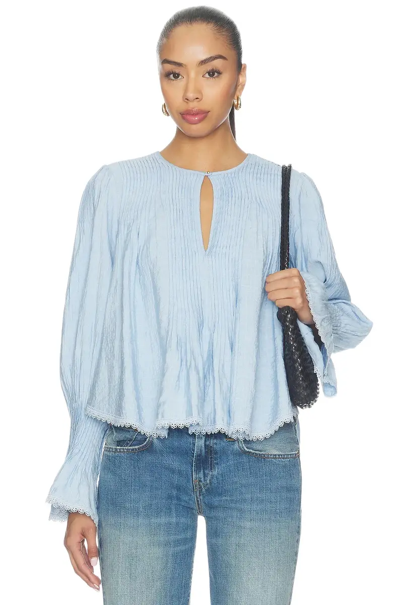 Thousand Pintucks Blouse