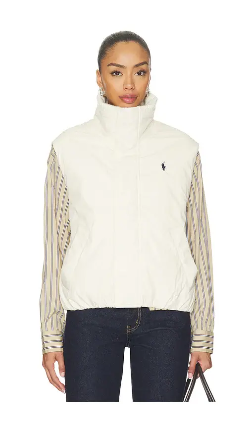 Polo Ralph Lauren Nylon Cotton Puffer Vest | Thumbnail 2 Polo Ralph Lauren Nylon Cotton Puffer Vest | Thumbnail 2