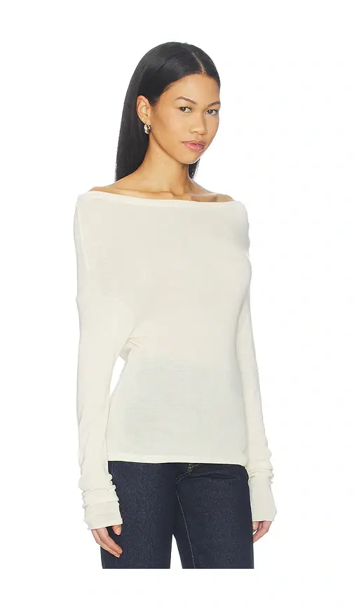 GRLFRND Off Shoulder Long Sleeve Tee | Thumbnail 2