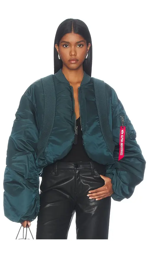 Alpha Industries Ma-1 Oversized Fit Flight Jacket | Thumbnail 2 Alpha Industries Ma-1 Oversized Fit Flight Jacket | Thumbnail 2