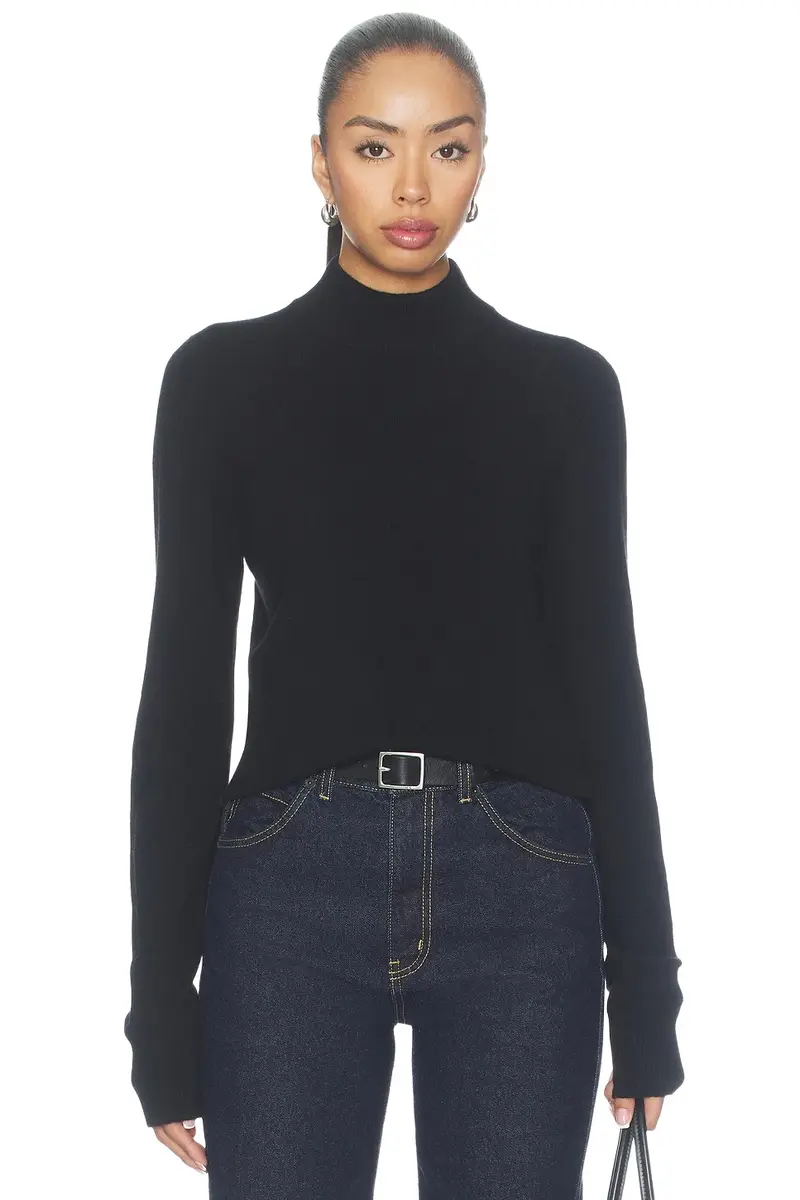 EAVES Gwynn Mock Neck Sweater | Thumbnail 1 EAVES Gwynn Mock Neck Sweater | Thumbnail 1