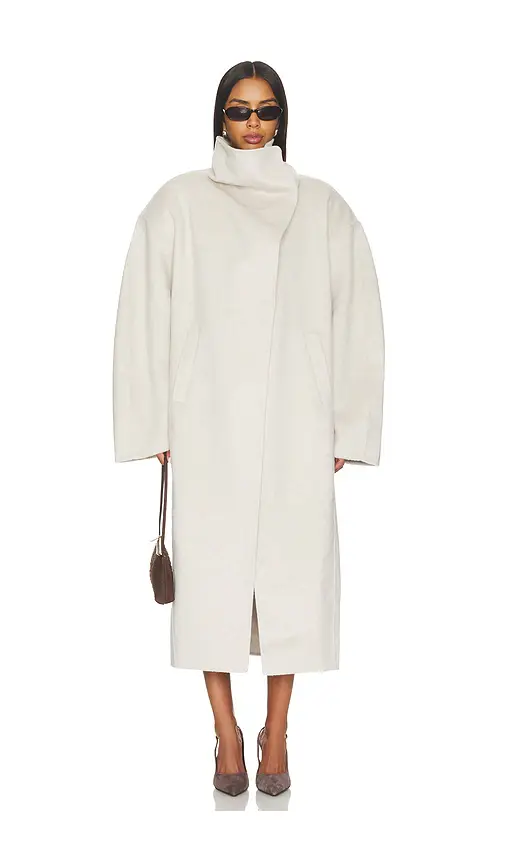 EAVES Nora Wool Coat | Thumbnail 2 EAVES Nora Wool Coat | Thumbnail 2
