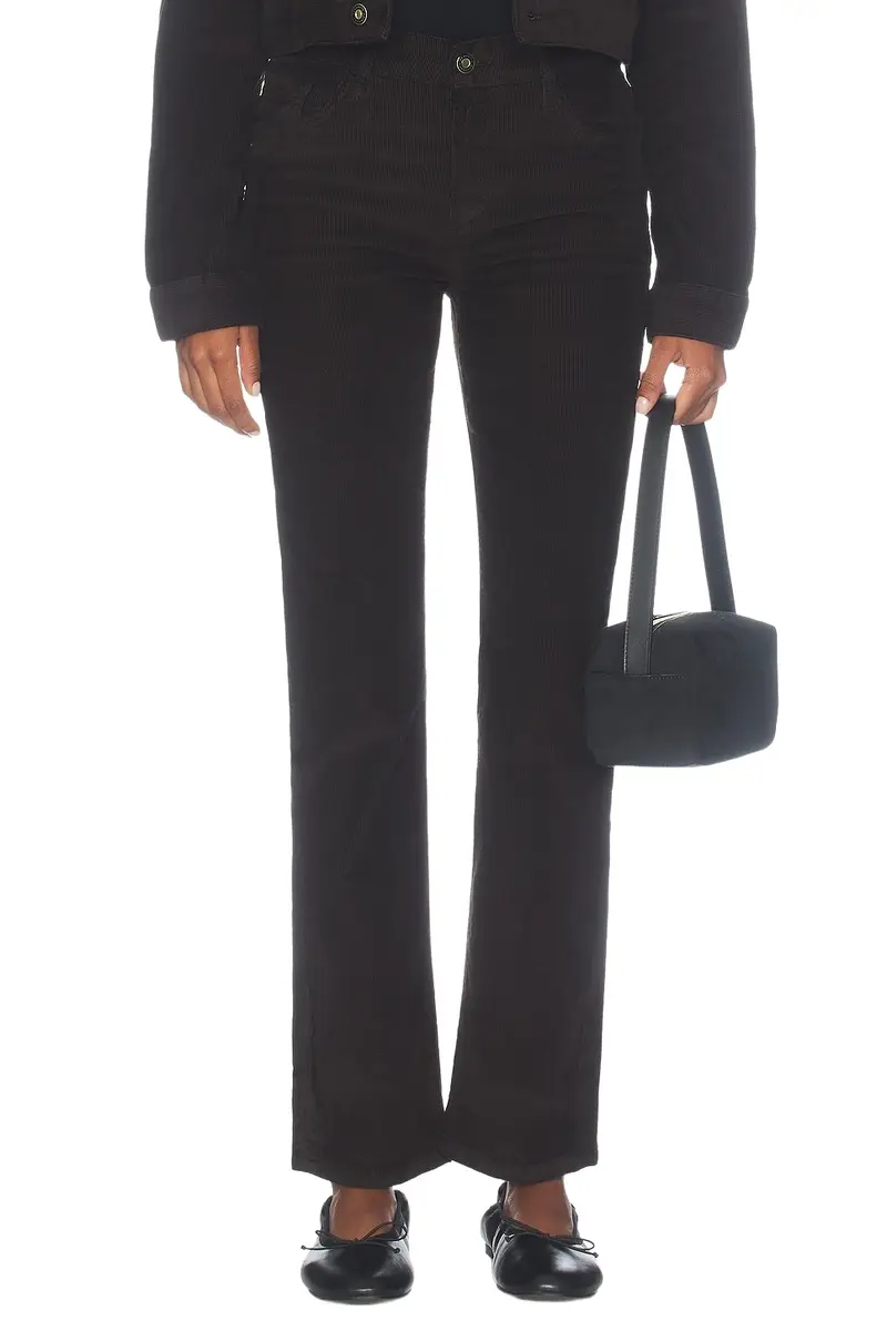 The Cord Alba Low Rise Straight Pant The Cord Alba Low Rise Straight Pant
