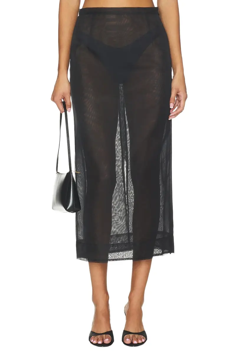 x REVOLVE Organza Pencil Skirt x REVOLVE Organza Pencil Skirt