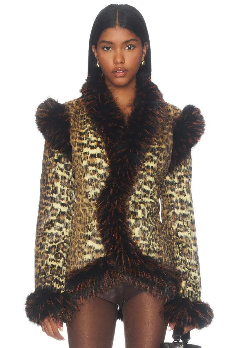 Elena Leopard Jacket Elena Leopard Jacket
