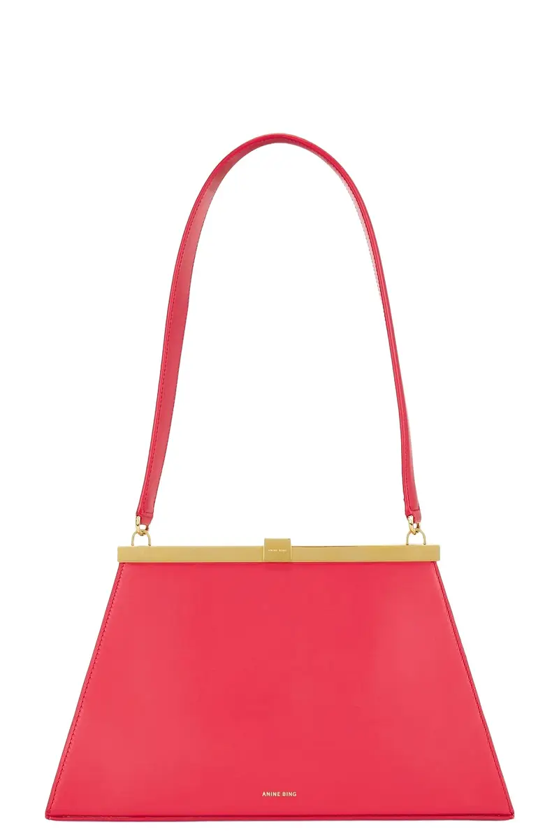 Anine Bing Anine Smooth Leather Shoulder Bag