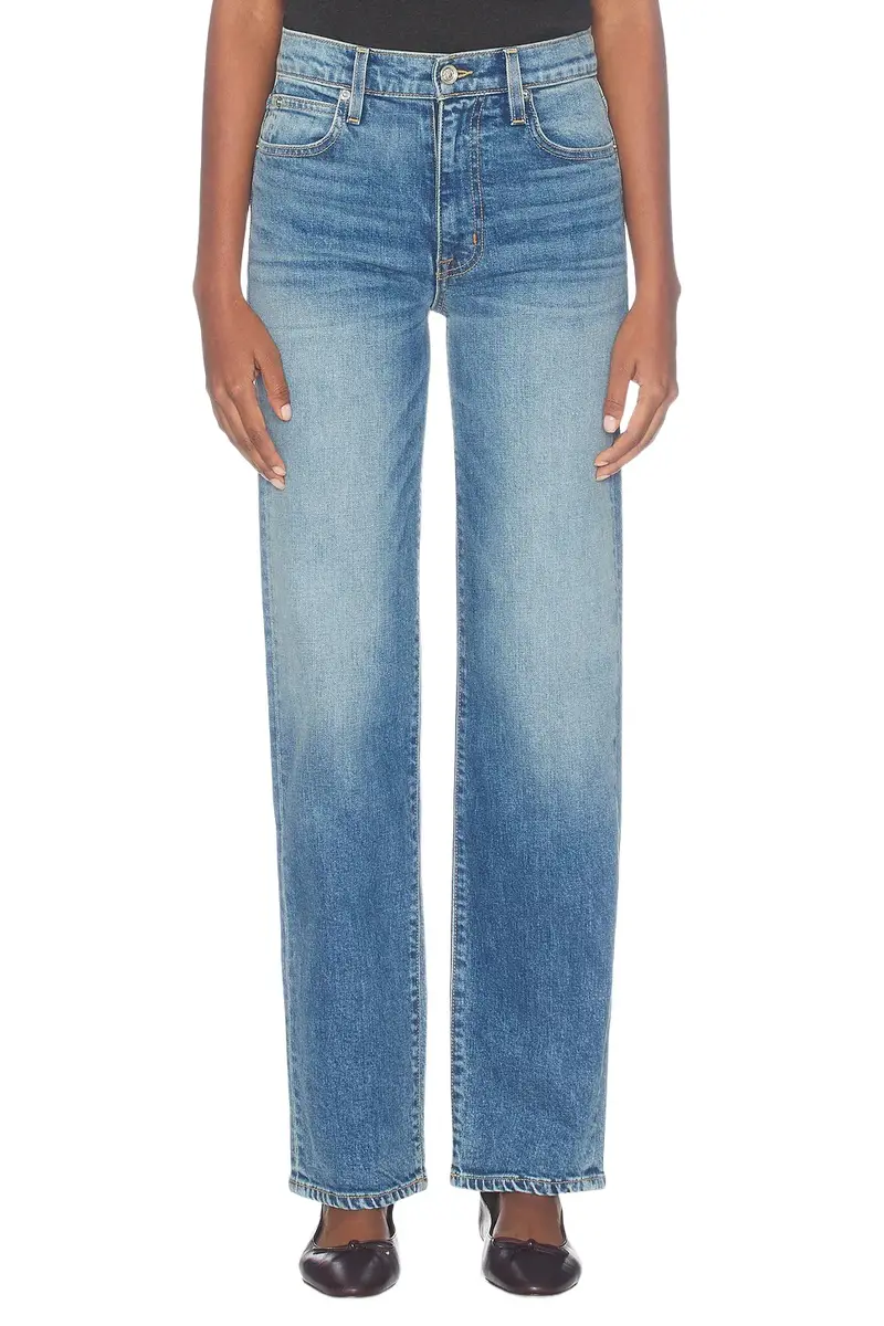 SLVRLAKE Kendra County Line Straight Jean