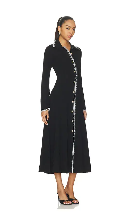 Simkhai Orelia Long Sleeve Midi Dress | Thumbnail 2 Simkhai Orelia Long Sleeve Midi Dress | Thumbnail 2