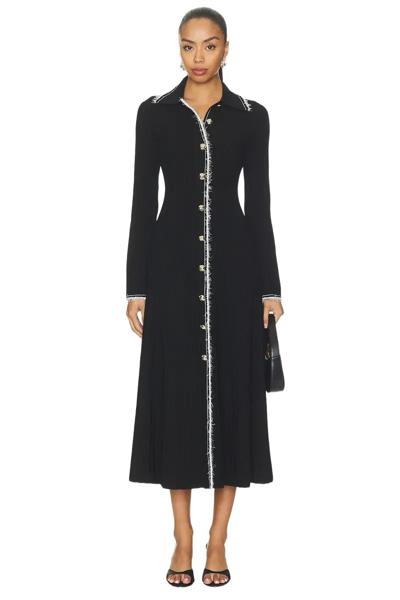 Orelia Long Sleeve Midi Dress Orelia Long Sleeve Midi Dress