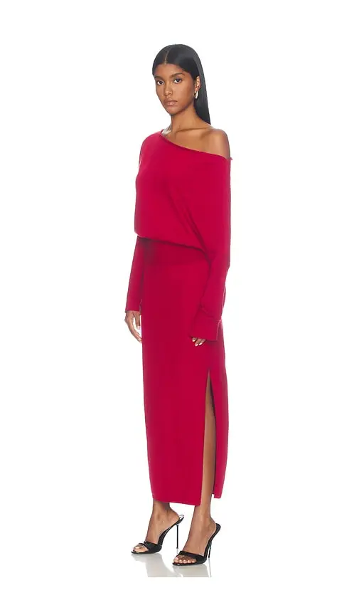 Simkhai Janese Off Shoulder Midi Dress | Thumbnail 2 Simkhai Janese Off Shoulder Midi Dress | Thumbnail 2