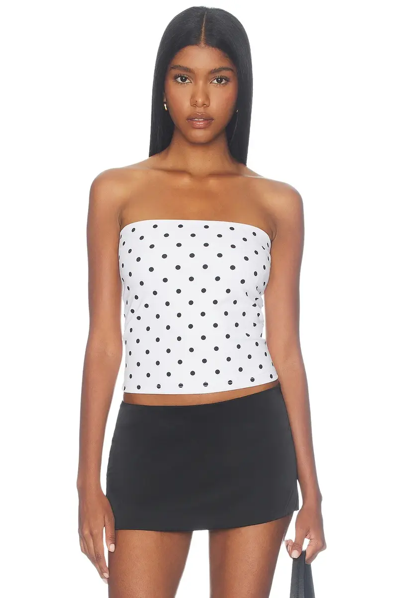 Polka Dot Tube Top