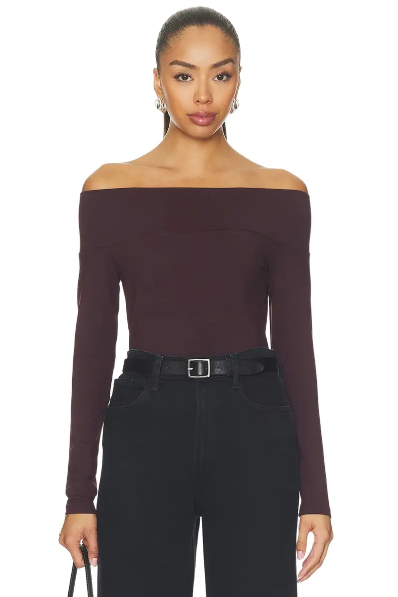 Off Shoulder Long Sleeve Top Off Shoulder Long Sleeve Top