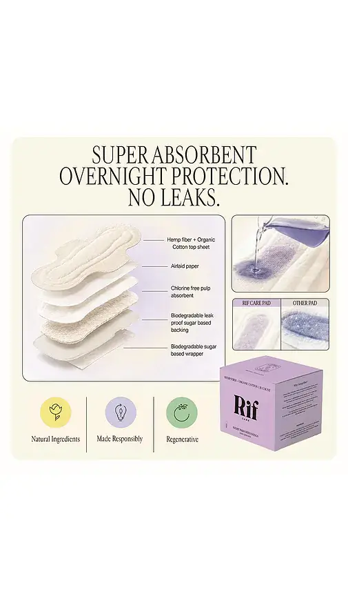 Rif Care Night Absorbency Pads 20ct | Thumbnail 2 Rif Care Night Absorbency Pads 20ct | Thumbnail 2