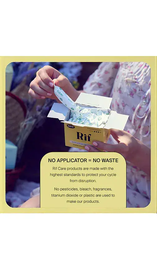 Rif Care Super Absorbency Non-Applicator Tampons 36ct | Thumbnail 2 Rif Care Super Absorbency Non-Applicator Tampons 36ct | Thumbnail 2