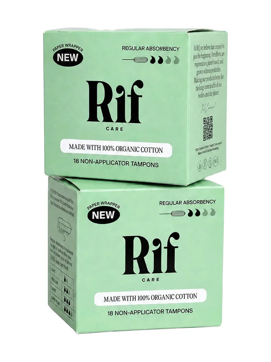 Rif Care Regular Absorbency Non-Applicator Tampons 36ct