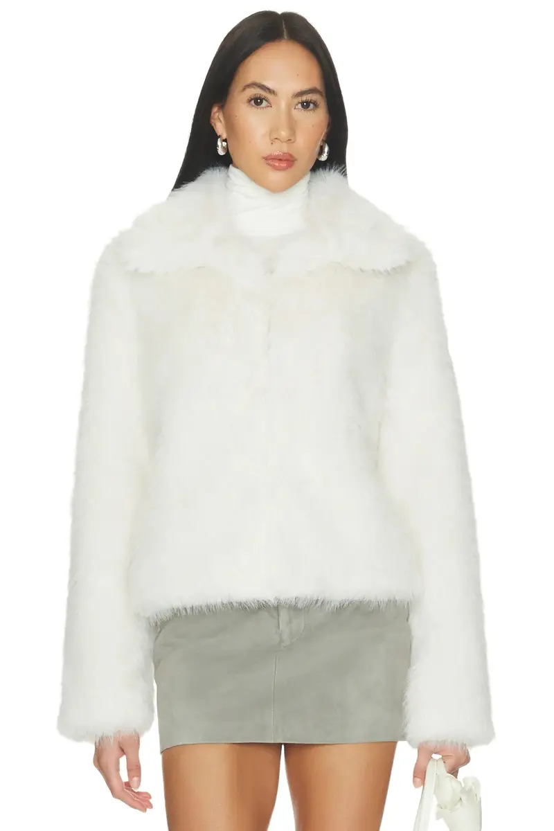 superdown Emory Faux Fur Jacket
