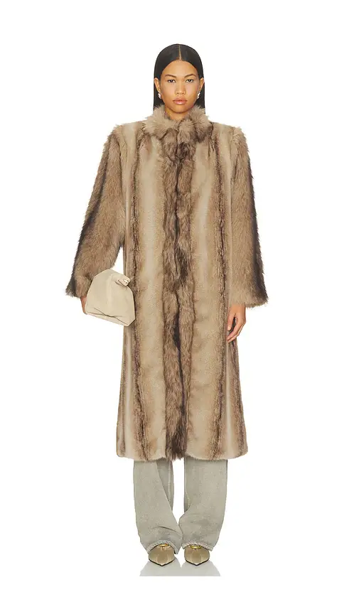 Ducie Betty Long Fur Coat | Thumbnail 2 Ducie Betty Long Fur Coat | Thumbnail 2