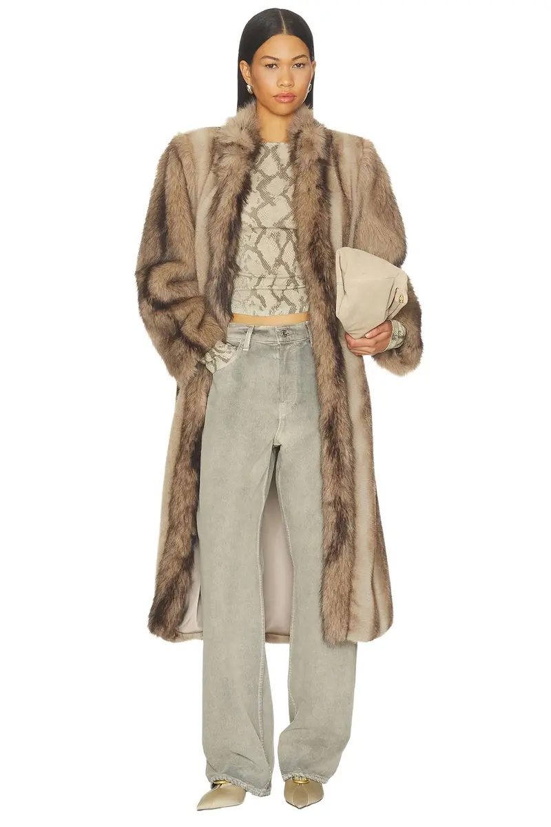 Ducie Betty Long Fur Coat
