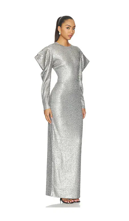 Norma Kamali Wing Sleeve Gown | Thumbnail 2 Norma Kamali Wing Sleeve Gown | Thumbnail 2