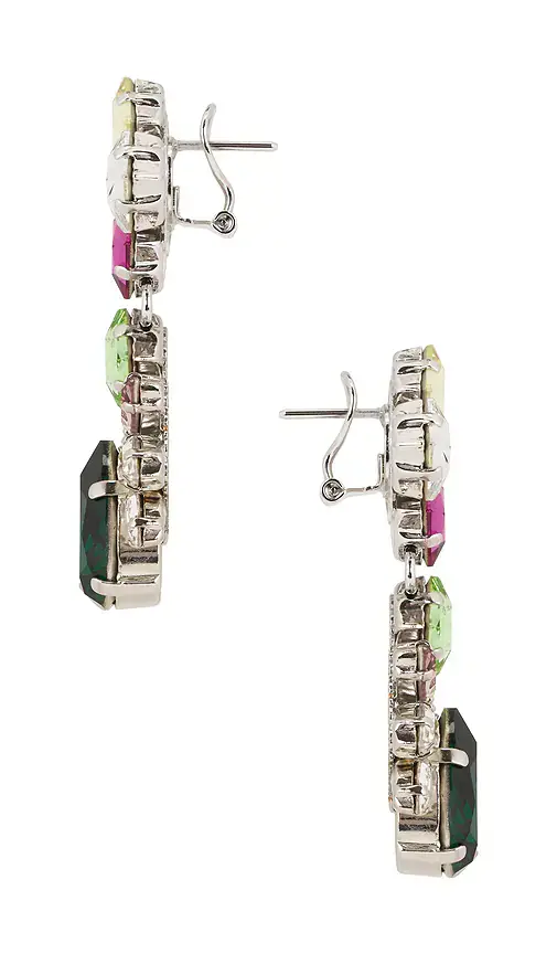 Anton Heunis Omega Clasp Pixel & Drop Earrings | Thumbnail 2 Anton Heunis Omega Clasp Pixel & Drop Earrings | Thumbnail 2