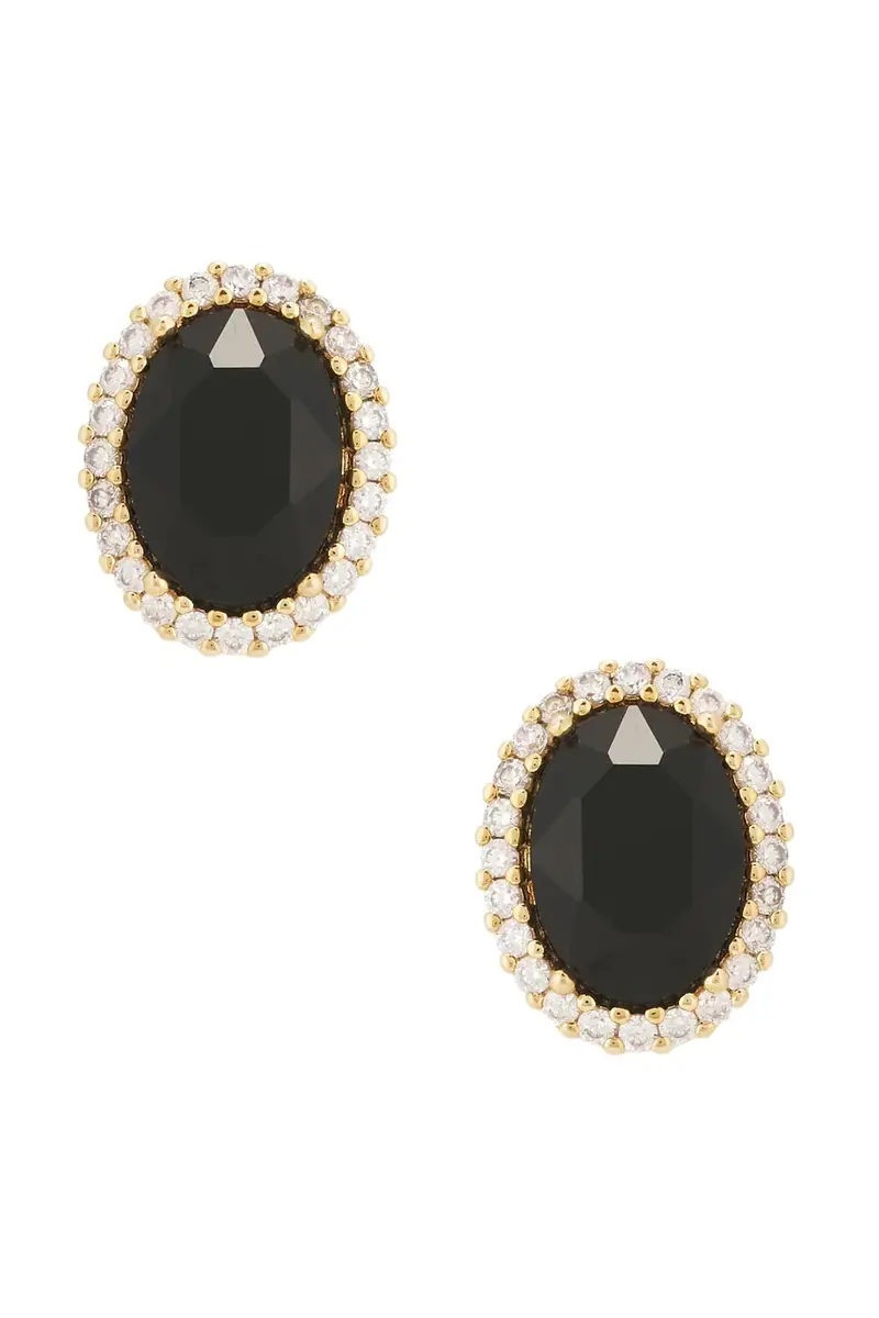 Anton Heunis Omega Clasp Oval Earrings | Thumbnail 1 Anton Heunis Omega Clasp Oval Earrings | Thumbnail 1