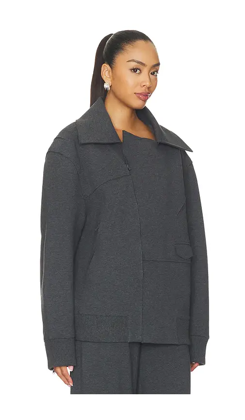 Norma Kamali Oversized Moto Jacket | Thumbnail 2 Norma Kamali Oversized Moto Jacket | Thumbnail 2