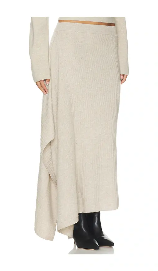 NAADAM Cashmino Asymmetrical Skirt | Thumbnail 2 NAADAM Cashmino Asymmetrical Skirt | Thumbnail 2