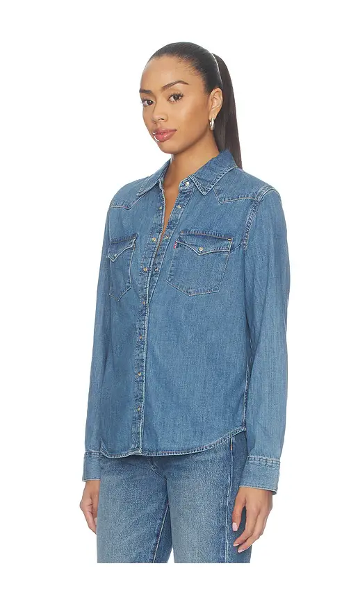 Levi's Heritage Western Denim Shirt | Thumbnail 2