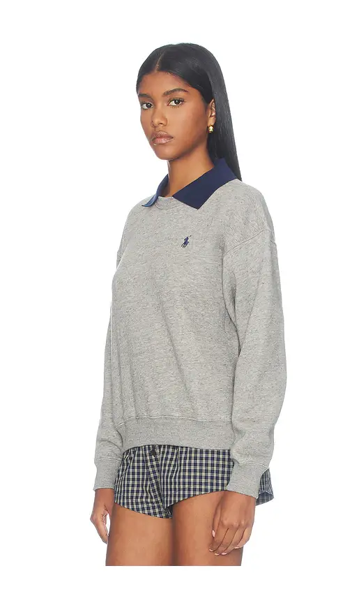 Polo Ralph Lauren Arctic Fleece Collared Sweatshirt | Thumbnail 2 Polo Ralph Lauren Arctic Fleece Collared Sweatshirt | Thumbnail 2