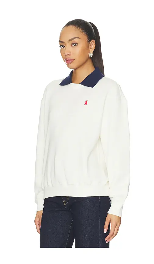 Polo Ralph Lauren Arctic Fleece Collared Sweatshirt | Thumbnail 2 Polo Ralph Lauren Arctic Fleece Collared Sweatshirt | Thumbnail 2