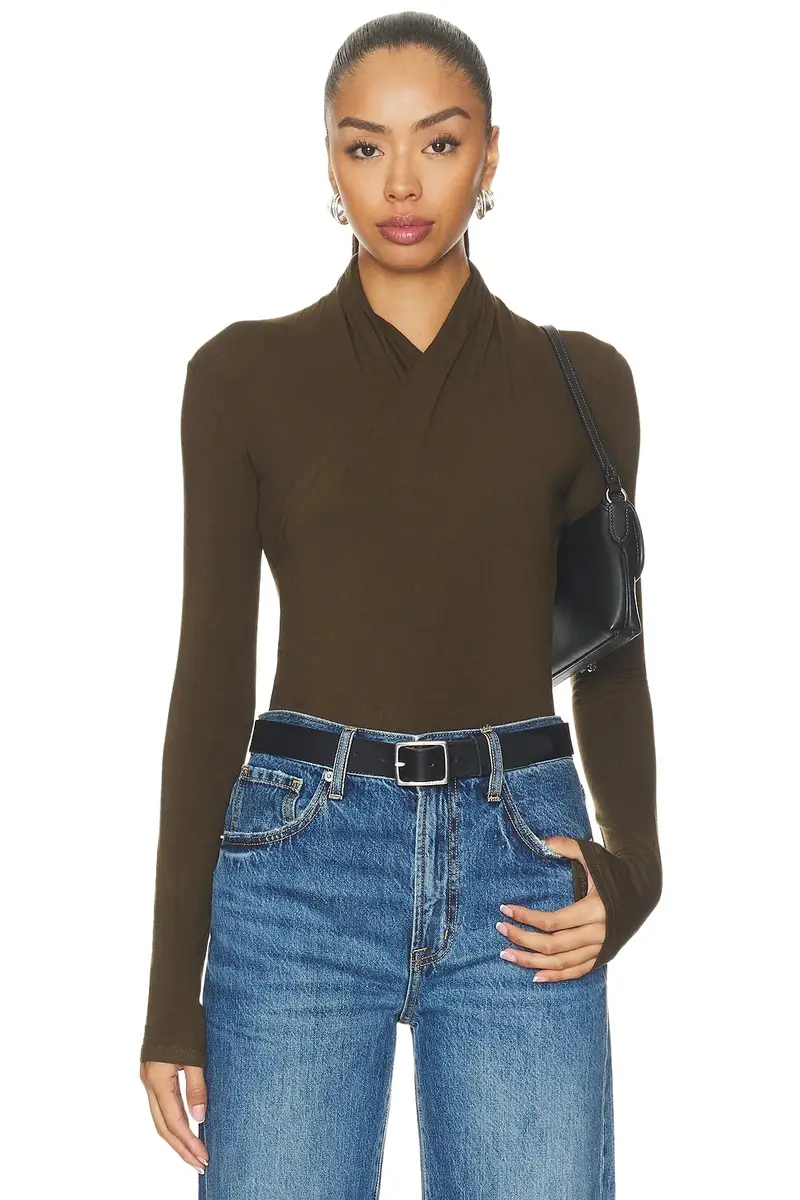 Longsleeve Fixed Wrap Top Longsleeve Fixed Wrap Top