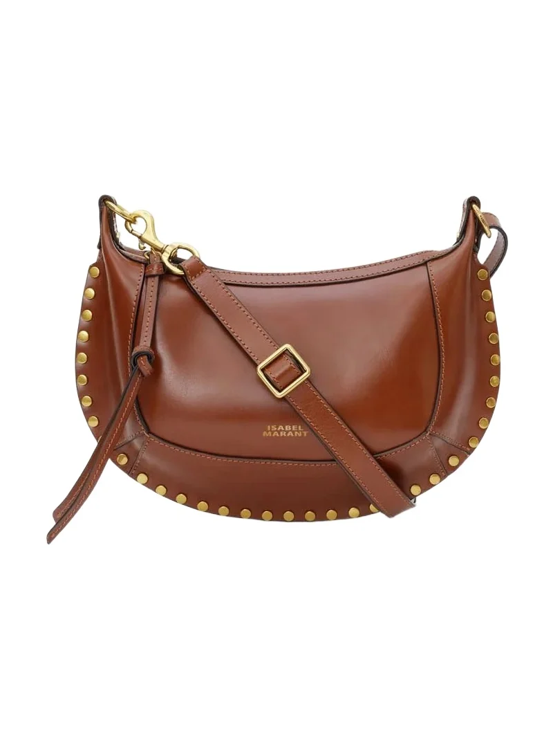 Isabel Marant Oskan Moon Bag In Leather