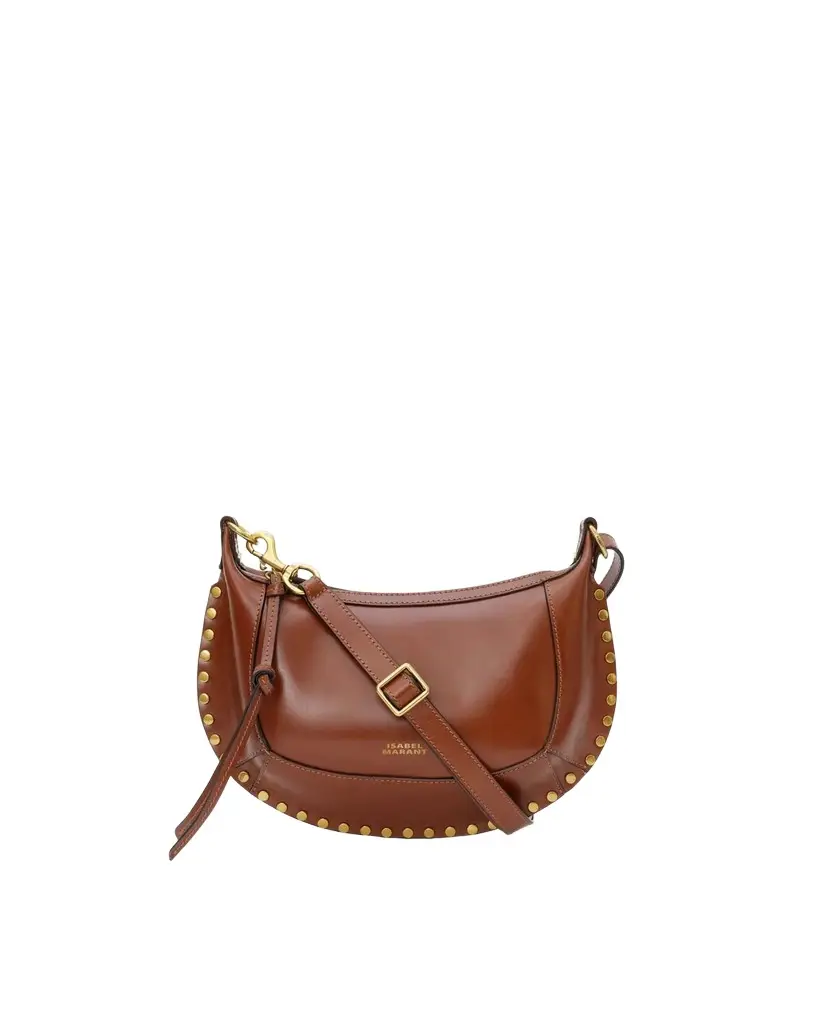 Isabel Marant Oskan Moon Bag In Leather