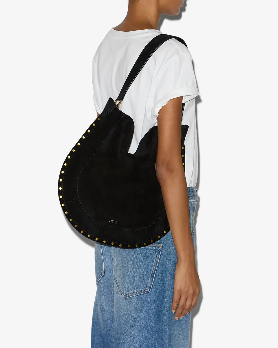 Isabel Marant Oskan Hobo Soft Suede Bag | Thumbnail 6