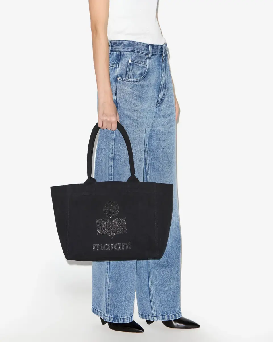 Isabel Marant Yenky Zipped Glitter Bag | Thumbnail 3