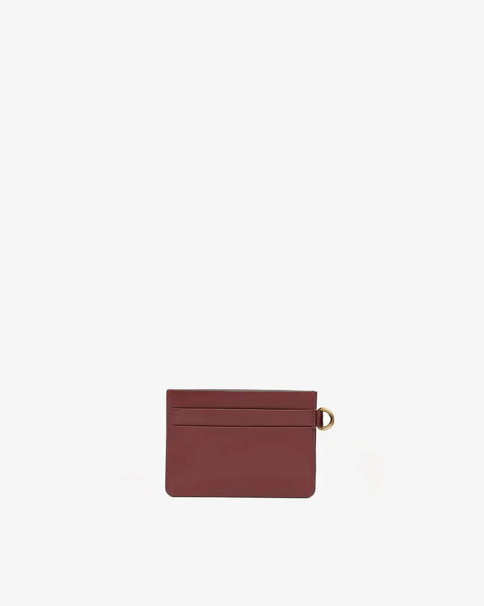 Isabel Marant Leather Oskan Card Holder | Thumbnail 2 Isabel Marant Leather Oskan Card Holder | Thumbnail 2