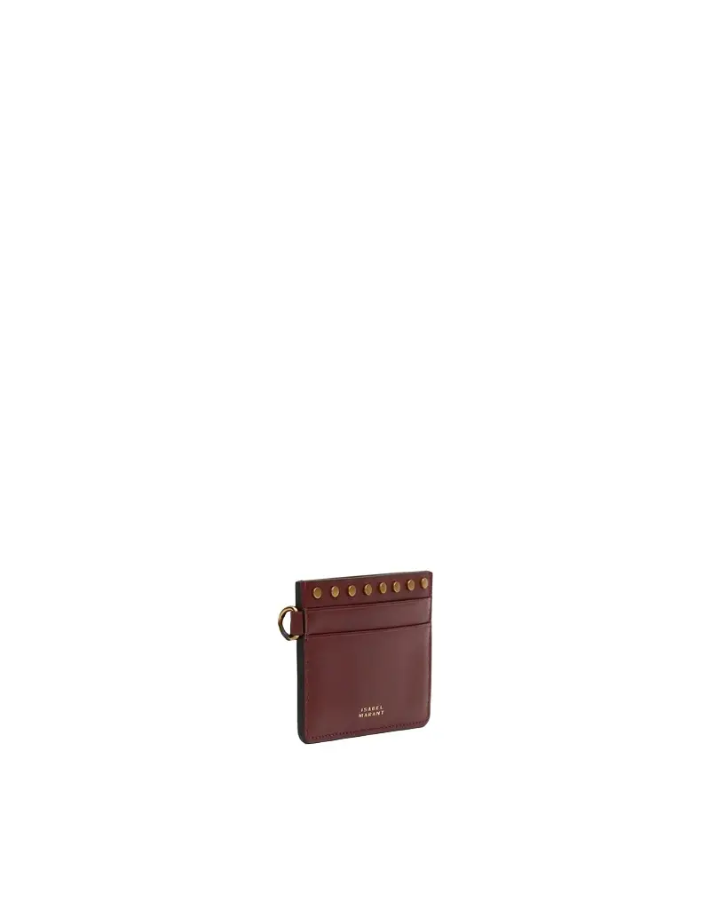Isabel Marant Leather Oskan Card Holder
