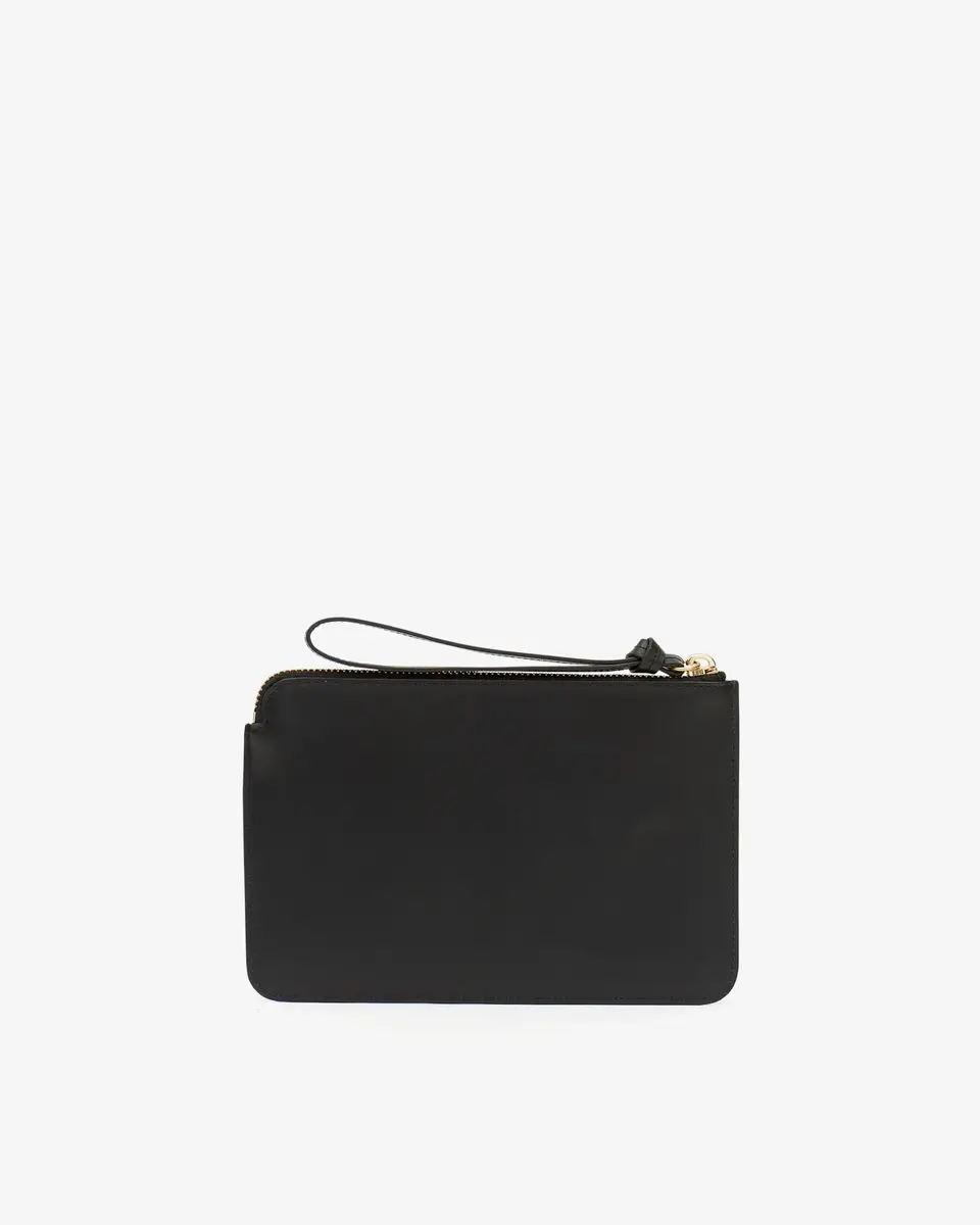 Isabel Marant Leather Oskan Flat Pouch | Thumbnail 2