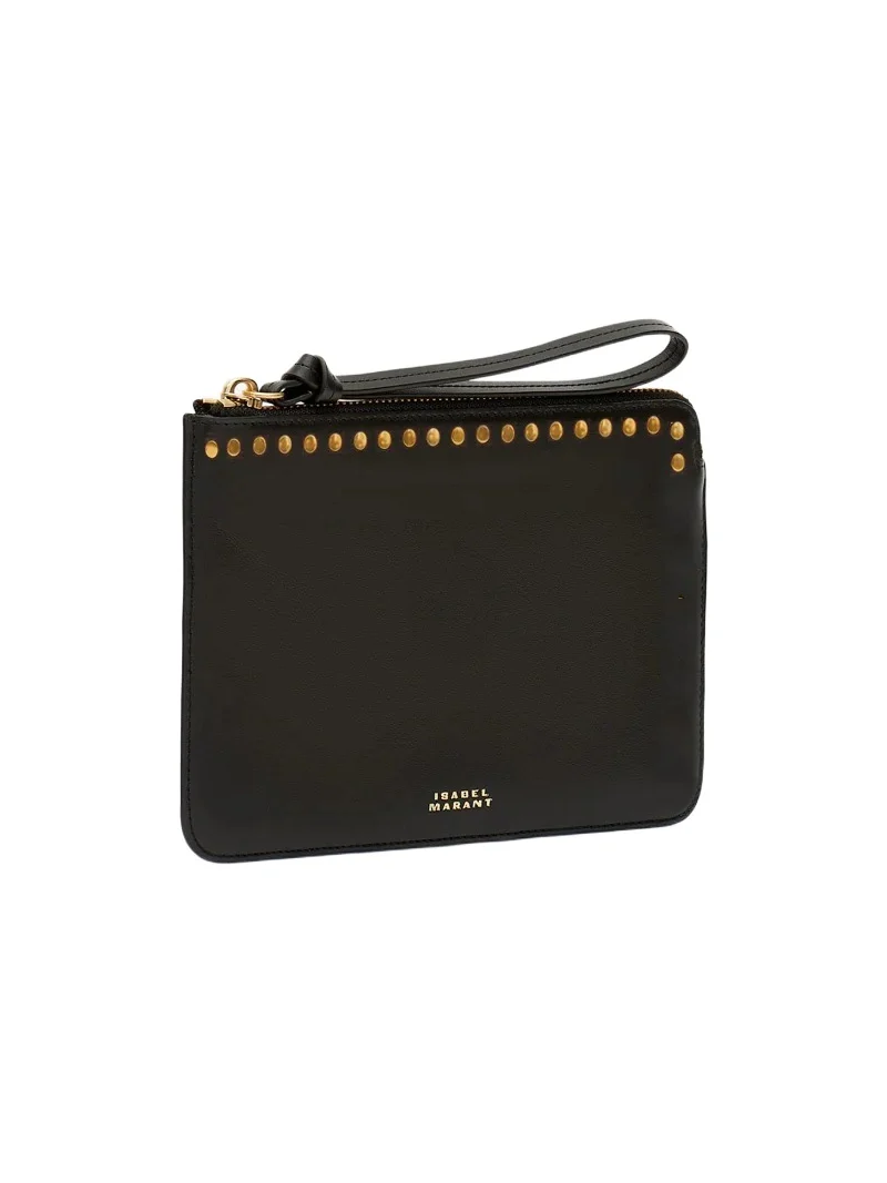 Isabel Marant Leather Oskan Flat Pouch
