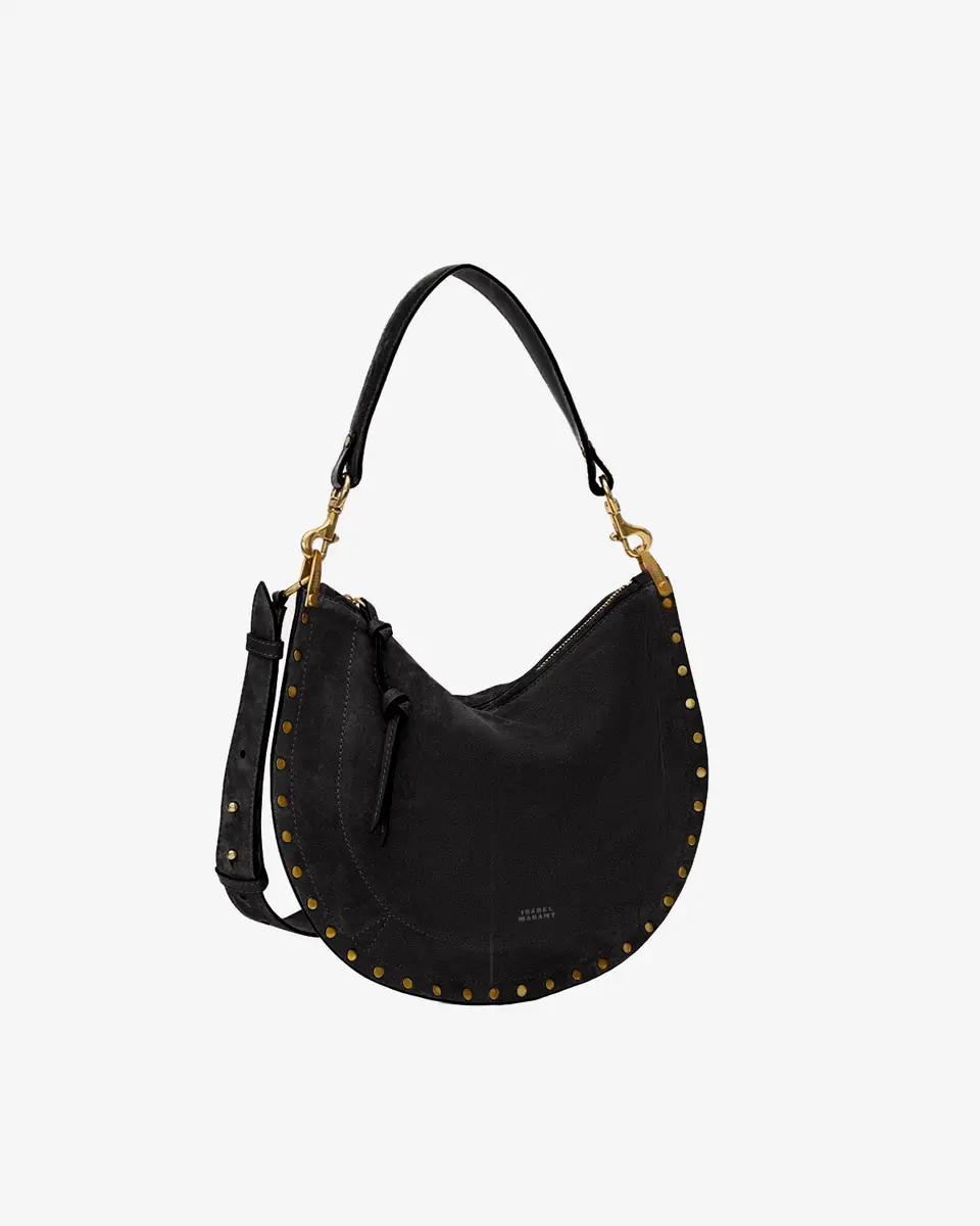 Isabel Marant Oskan Soft Zip Bag In Suede Leather | Thumbnail 3 Isabel Marant Oskan Soft Zip Bag In Suede Leather | Thumbnail 3