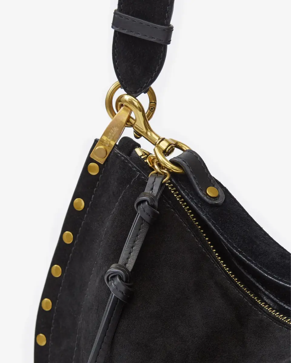 Isabel Marant Oskan Soft Zip Bag In Suede Leather | Thumbnail 5 Isabel Marant Oskan Soft Zip Bag In Suede Leather | Thumbnail 5