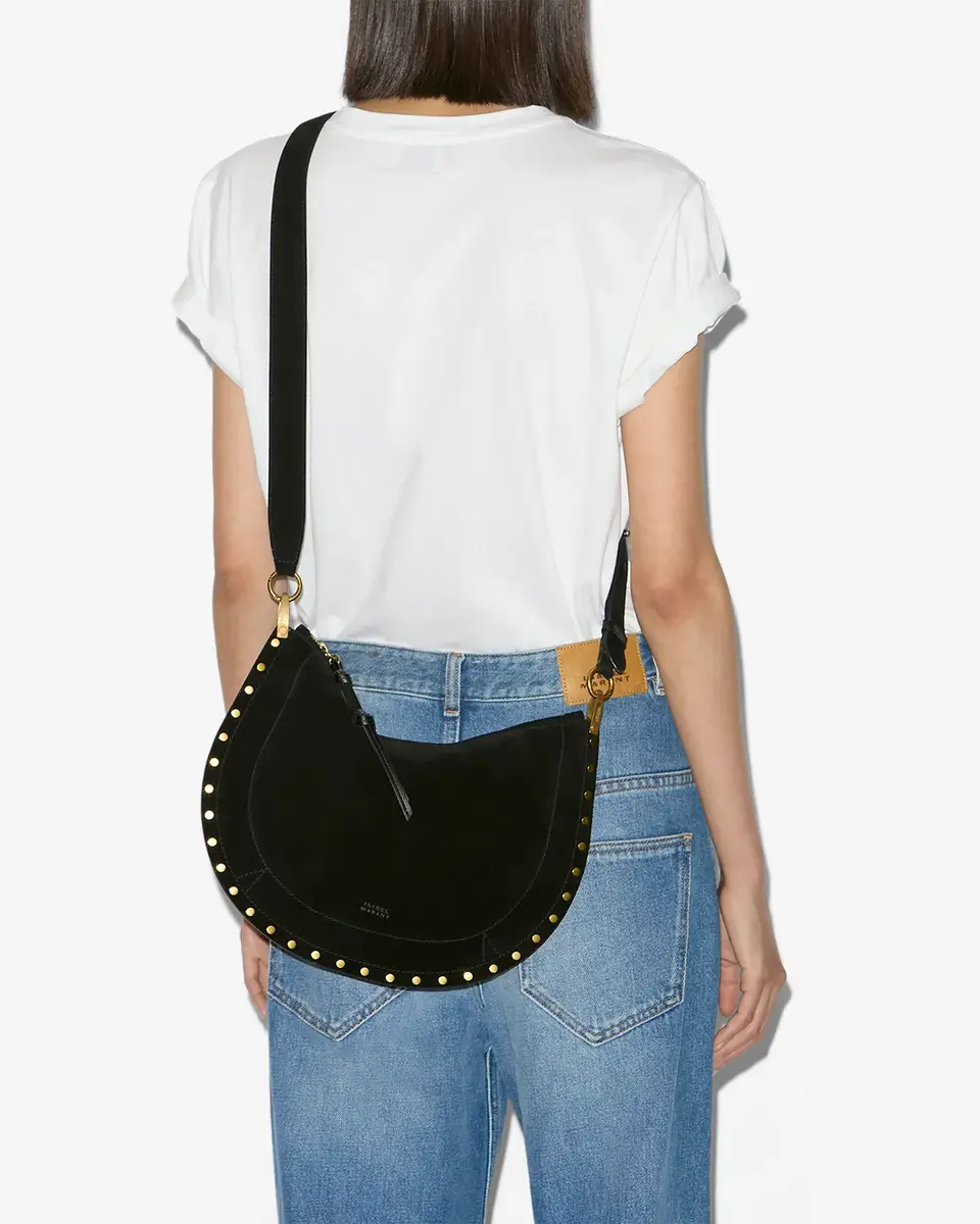 Isabel Marant Oskan Soft Zip Bag In Suede Leather | Thumbnail 8 Isabel Marant Oskan Soft Zip Bag In Suede Leather | Thumbnail 8