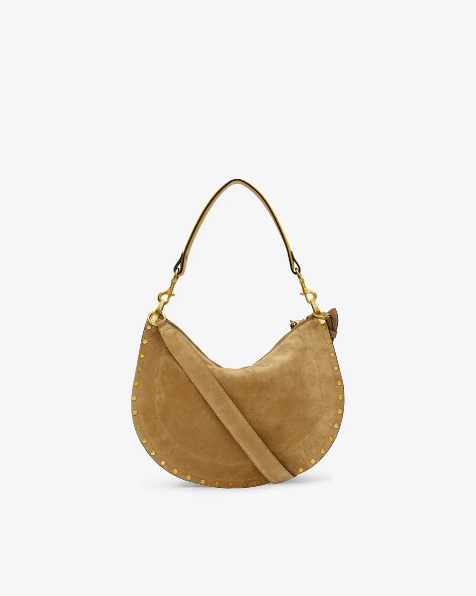 Isabel Marant Oskan Soft Zip Bag In Suede Leather | Thumbnail 3 Isabel Marant Oskan Soft Zip Bag In Suede Leather | Thumbnail 3