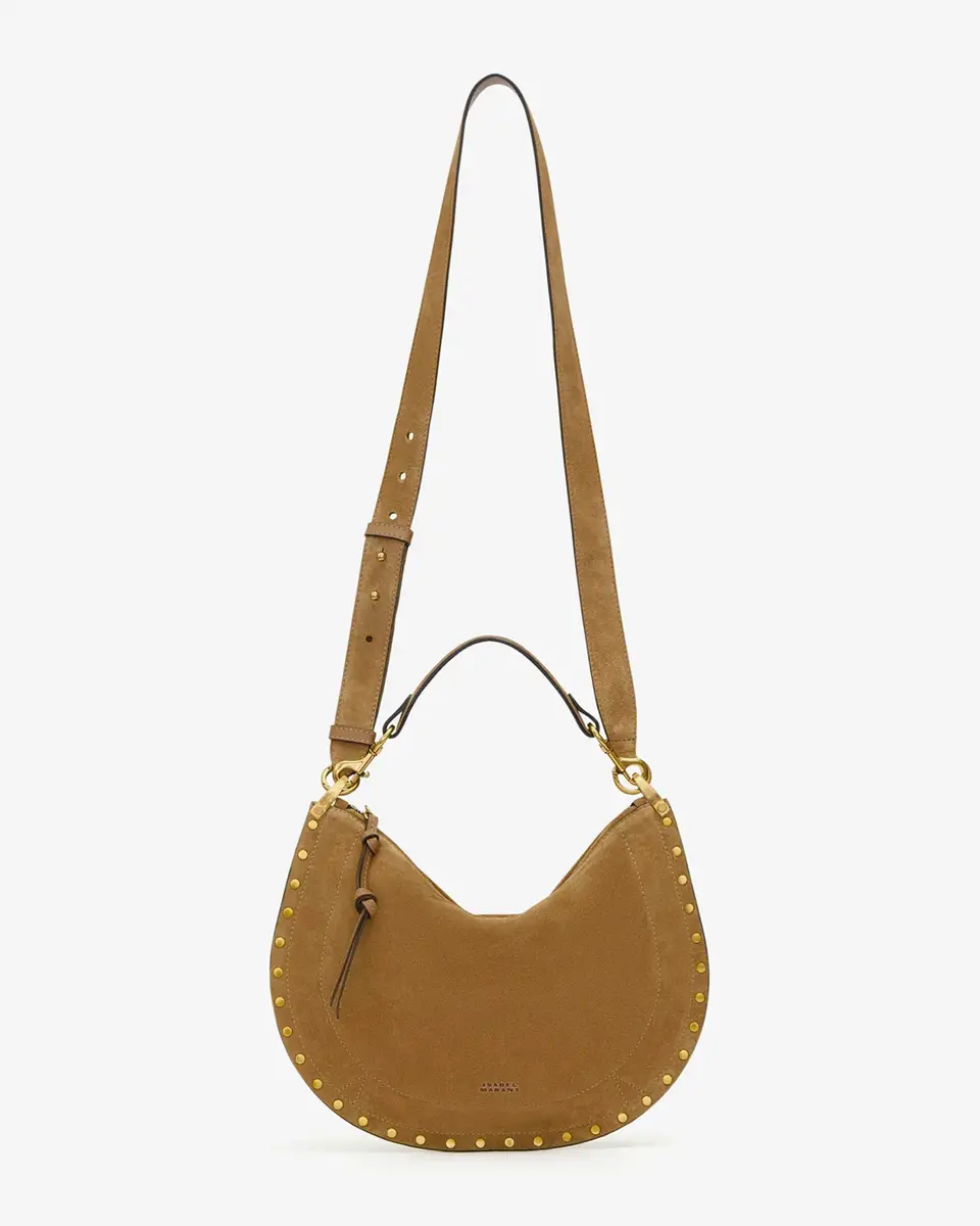 Isabel Marant Oskan Soft Zip Bag In Suede Leather | Thumbnail 4 Isabel Marant Oskan Soft Zip Bag In Suede Leather | Thumbnail 4