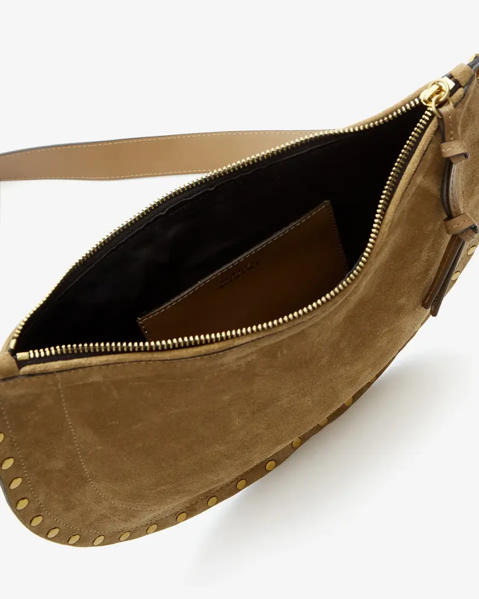 Isabel Marant Oskan Soft Zip Bag In Suede Leather | Thumbnail 6 Isabel Marant Oskan Soft Zip Bag In Suede Leather | Thumbnail 6